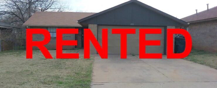 228 NW 89th St, NW OKC – RENTED